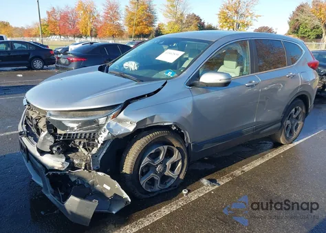 2018 Honda Cr-V Ex из США, поврежденный, VIN 7FARW2H53JE044275